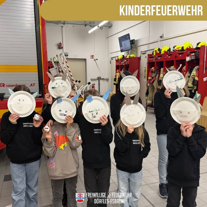 Gestern fand unser Kinderfeuerwehr-Dienst im Oster Special statt 🐰🐣
