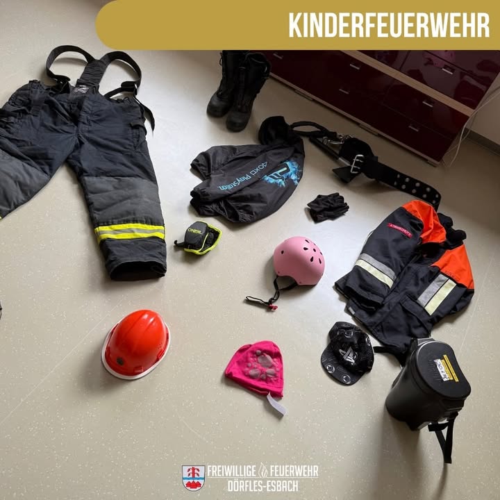Beim Dienst der Kinderfeuerwehr am Freitag stand alles im (Ab)Zeichen der Kinderflamme. 🔥