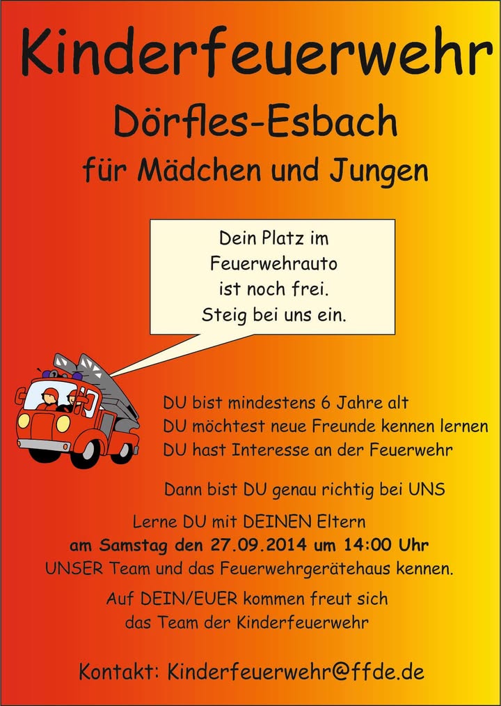 Kinderfeuerwehr